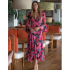 Vestido estampado amapolas