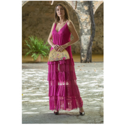 Vestido fucsia
