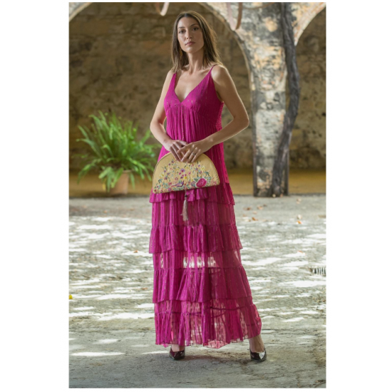 Vestido fucsia
