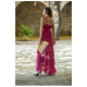 Vestido fucsia
