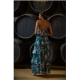 Vestido ramo azul