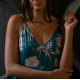 Vestido ramo azul