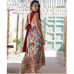 Vestido suelto asimétrico 