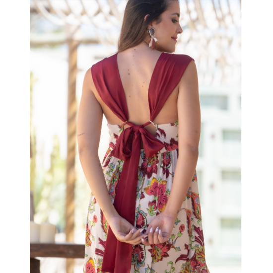 Vestido suelto asimétrico 