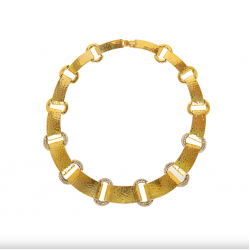 Collar eslabón vestir rígido