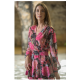 Vestido bouquet corto