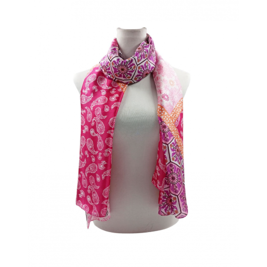 Foulard Seda  Estampado Plaisley