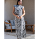 Conjunto de top y falda