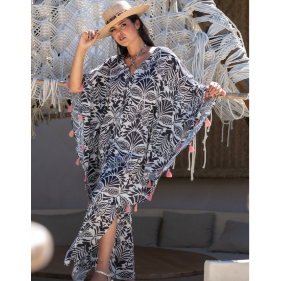 Vestido kaftan arena dama 