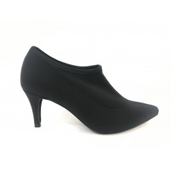 Zapato abotinado strech negro