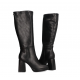 Bota alta negra