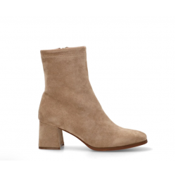 Botín antelina beige