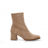 Botín antelina beige