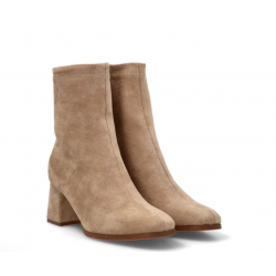 Botín antelina beige