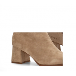 Botín antelina beige