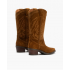Bota cowboy bordada brandy
