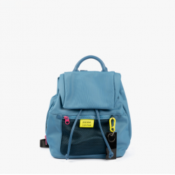 Bolso mochila azul