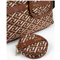 Bolso bandolera marrón