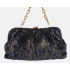 Clutch de fiesta azul noche con boquilla