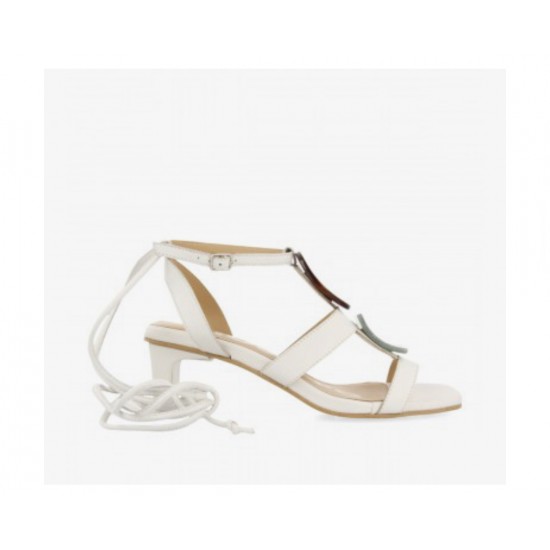 Sandalias tiras anudadas
