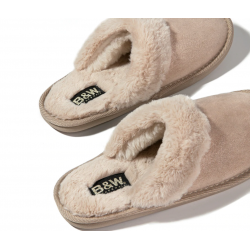 Zapatillas de Casa Platino Metálico