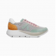 Sneaker algoritmo verde blanco rosa