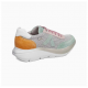 Sneaker algoritmo verde blanco rosa