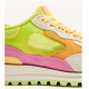 Zapatillas de piel con rejilla