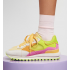 Zapatillas de piel con rejilla