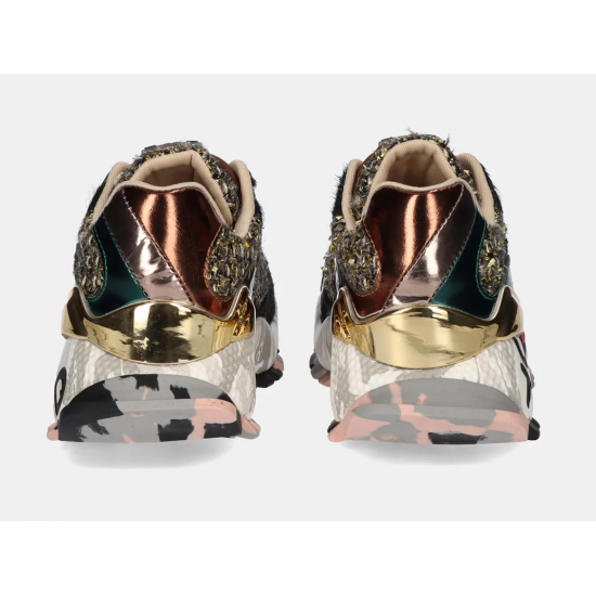 Sneaker black bronze
