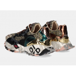 Sneaker black bronze