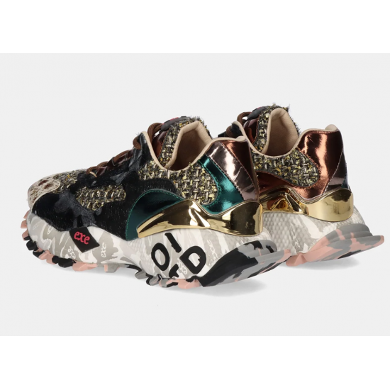 Sneaker black bronze