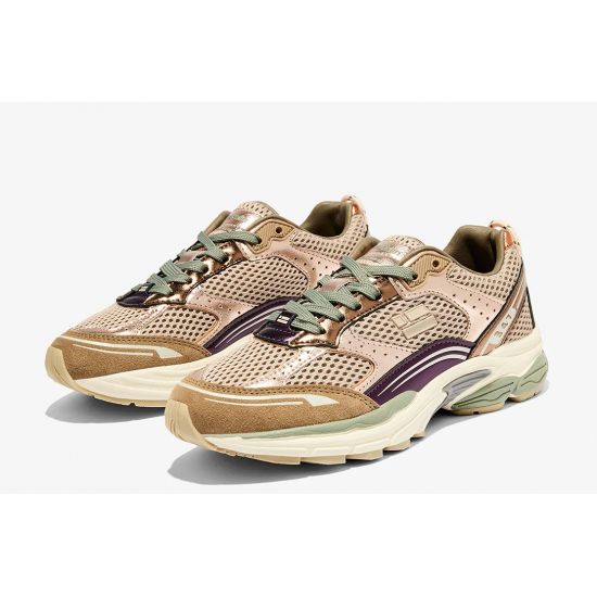 Sneaker light gold met