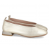 Bailarina piel plata 