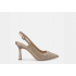 Stiletto pedrería bronce